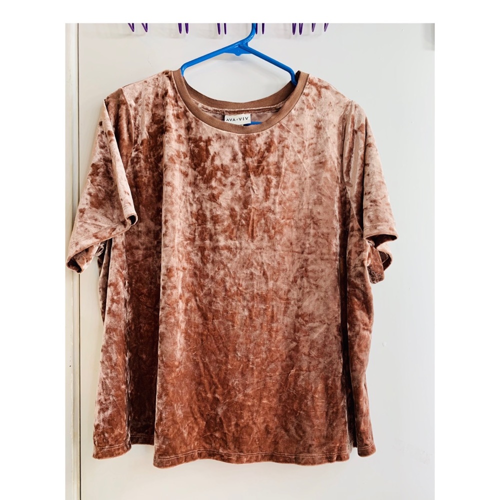 New Pink Velvet Shirt